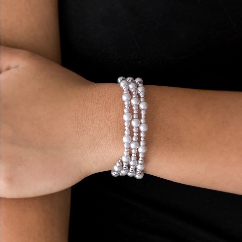 5/$25 Classic Confidence Silver Bracelet